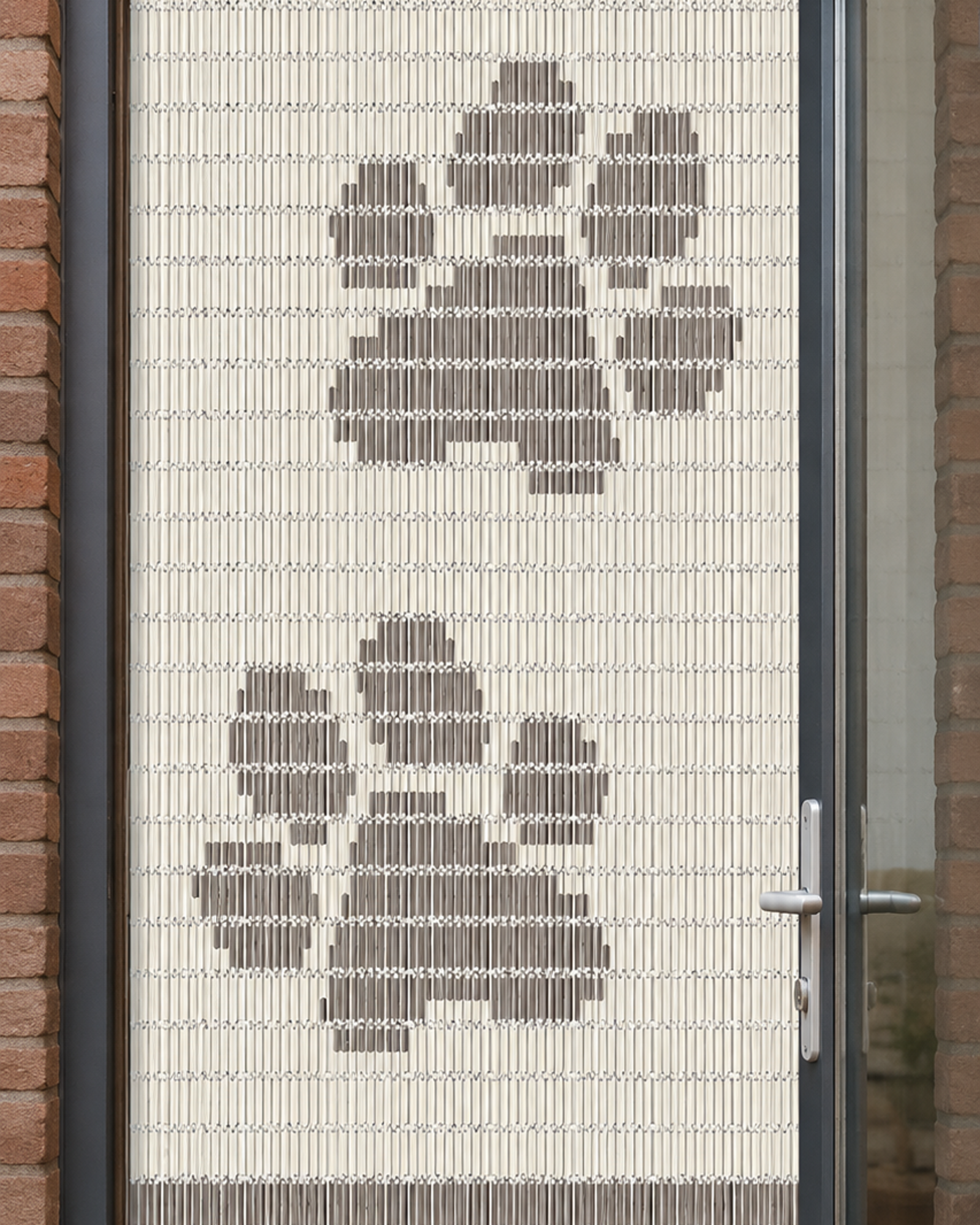 Vliegengordijnen Expert Vliegengordijn Hulzen Hondenpootjes - 90cm x 210cm