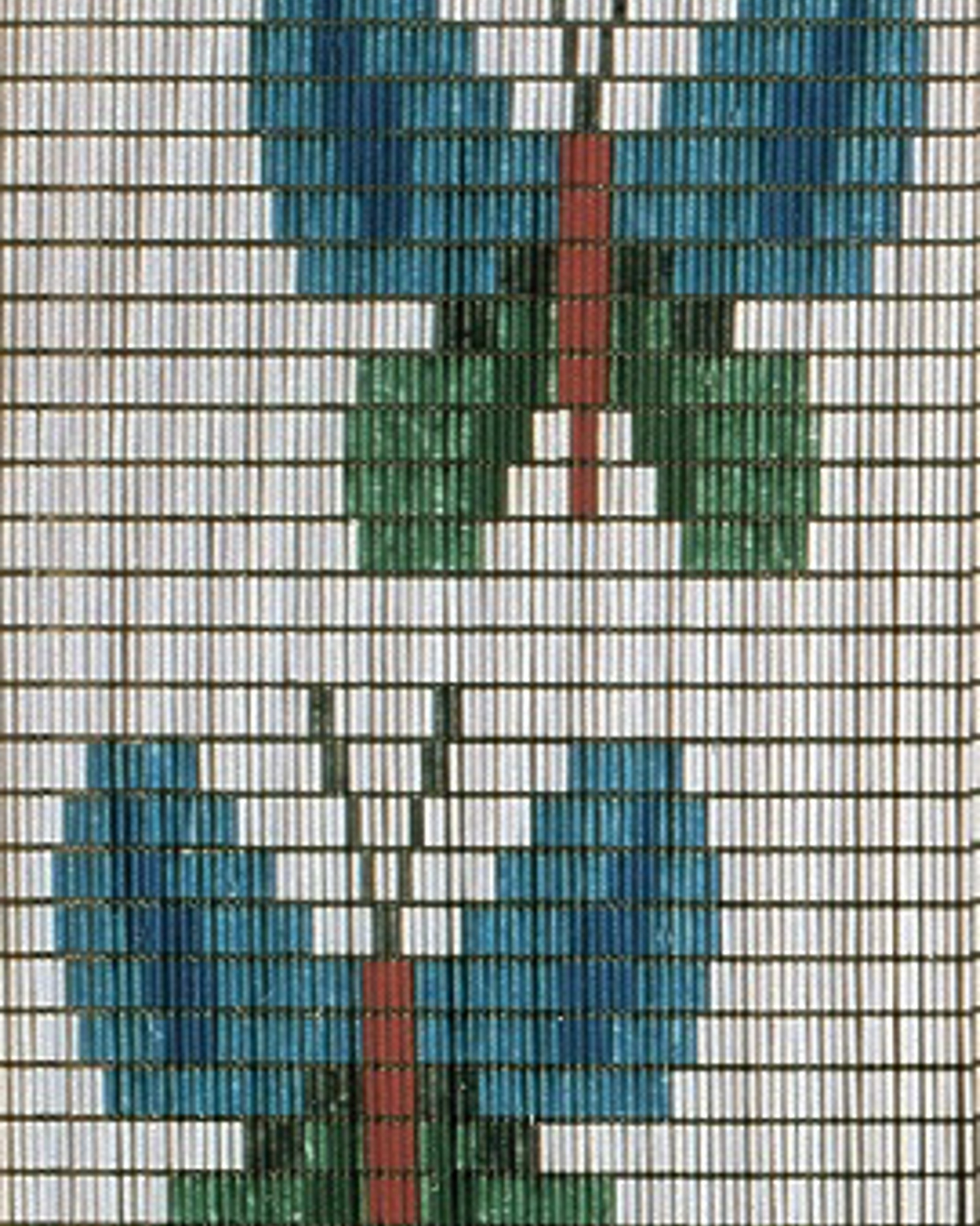 Vliegengordijn Hulzen Vlinder gekleurd - 90cm x 210cm